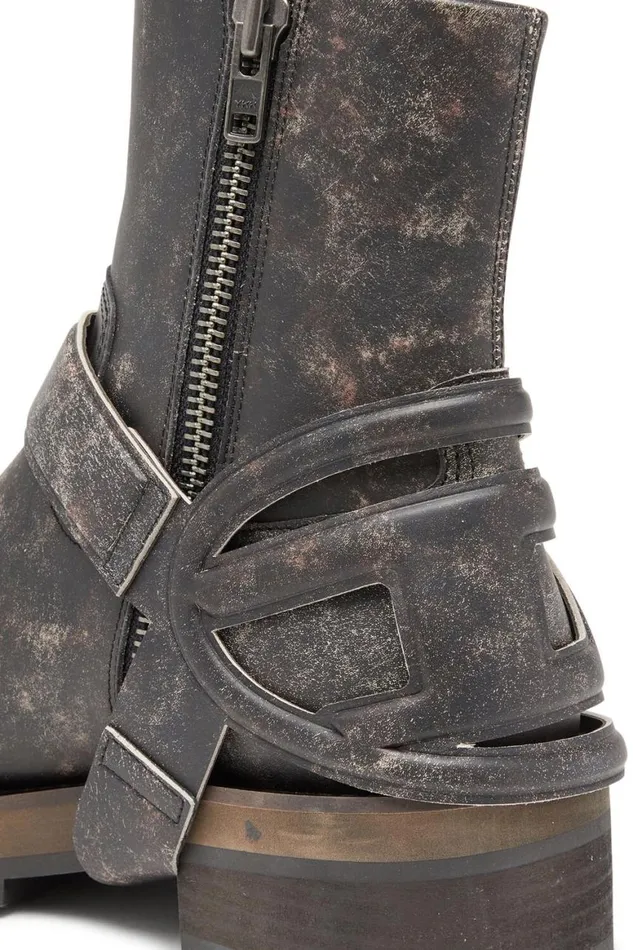 MenWomen Diesel Boots DTEXAN CH Dark Brown