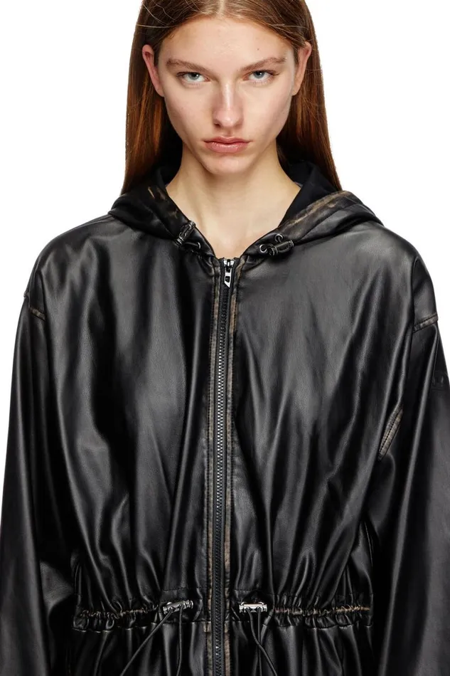 MenWomen Diesel Jackets GLARY Black
