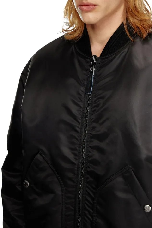 MenWomen Diesel Jackets JHELD Black
