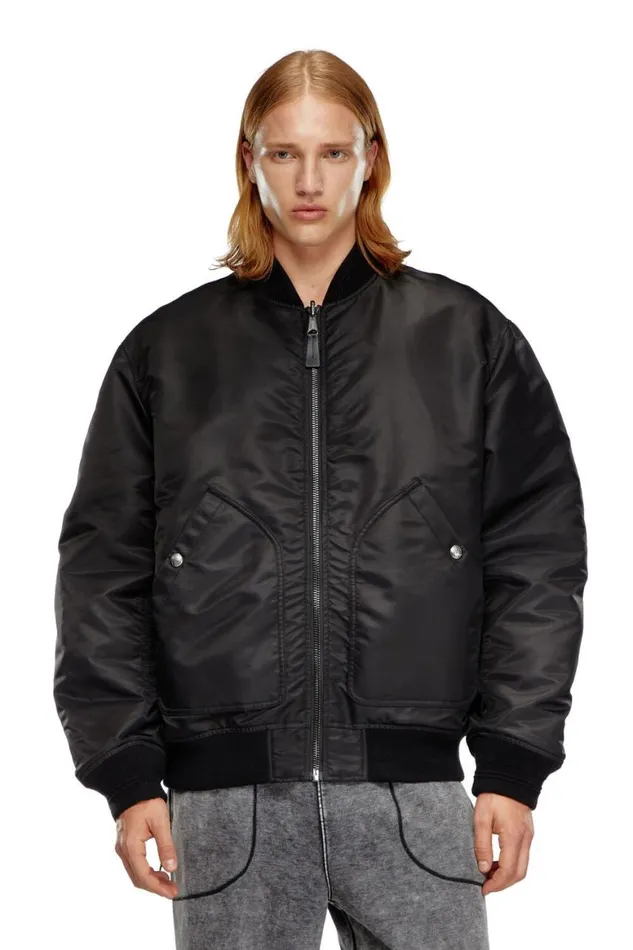 MenWomen Diesel Jackets JHELD Black