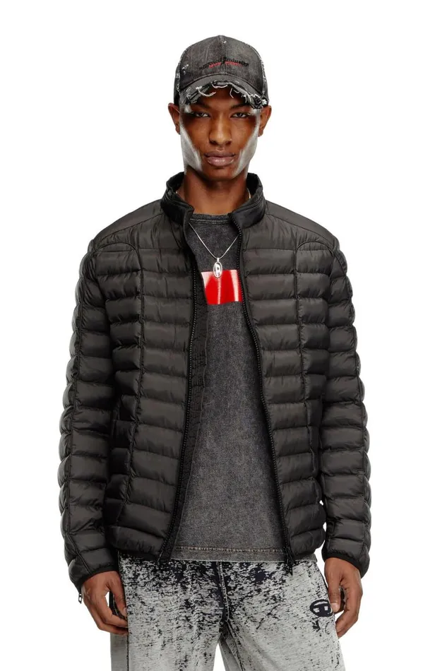 MenWomen Diesel Jackets WPILOT Black