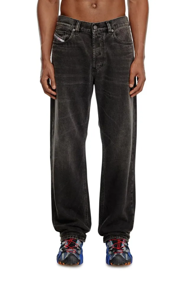 MenWomen Diesel Jeans Regular Jeans 2010 DMacs 09J96 Blackdark Grey