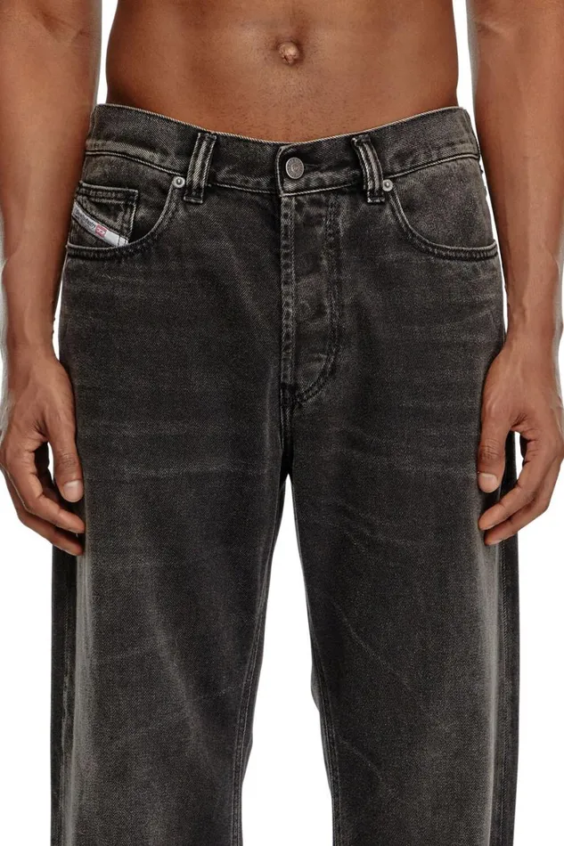 MenWomen Diesel Jeans Regular Jeans 2010 DMacs 09J96 Blackdark Grey