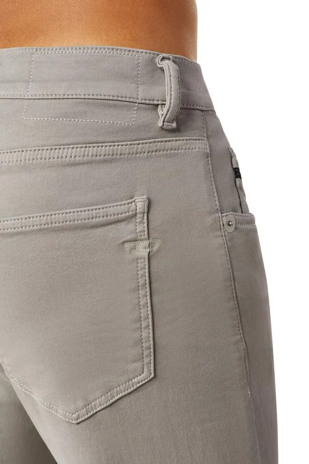 MenWomen Diesel Jeans Slim 2060 DStrukt Joggjeans 0670M Light Grey