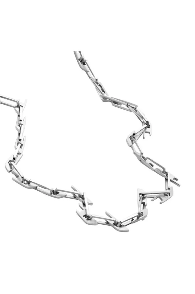 MenWomen Diesel Jewelry DX1537040 Silver