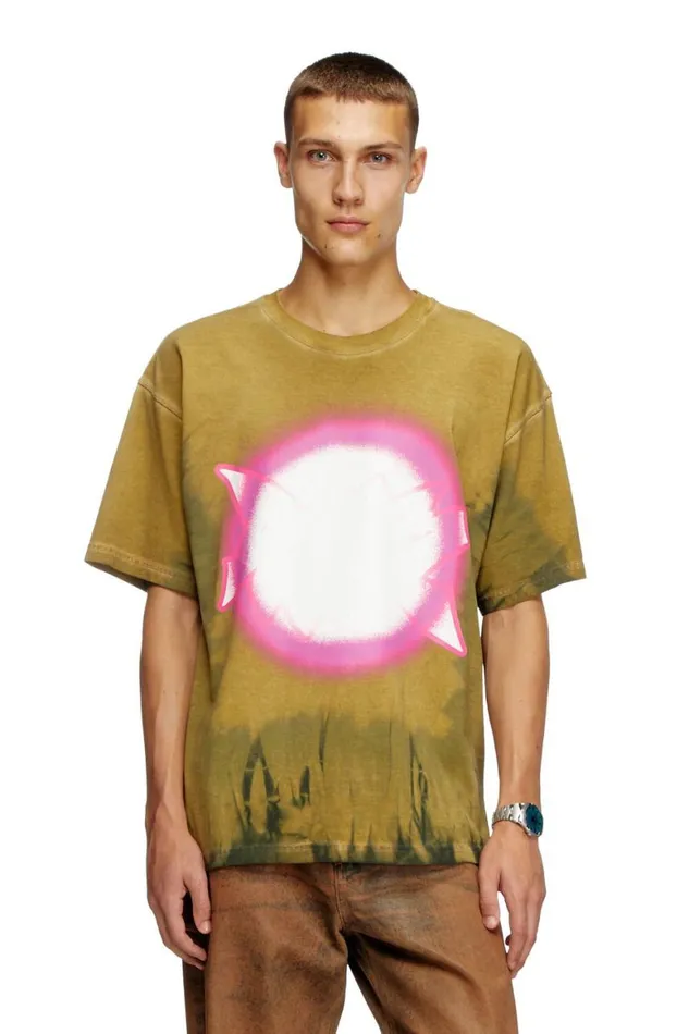 MenWomen Diesel TShirts and Polos TBOXTR24 Light Brown