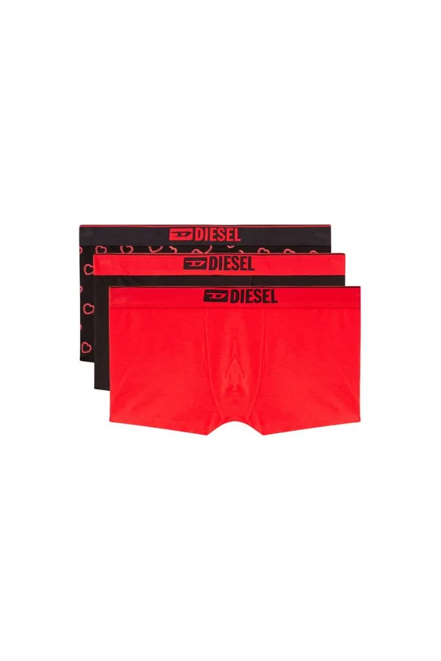 MenWomen Diesel Underwear DAMIENGFT3PACK Redblack MenWomen Diesel Underwear DAMIENGFT3PACK Redblack