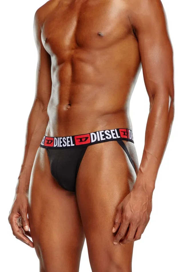 MenWomen Diesel Underwear UMBRJOCKYTHREEPACK Black