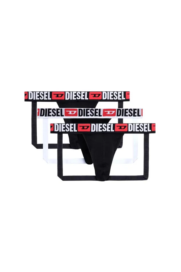 MenWomen Diesel Underwear UMBRJOCKYTHREEPACK Black