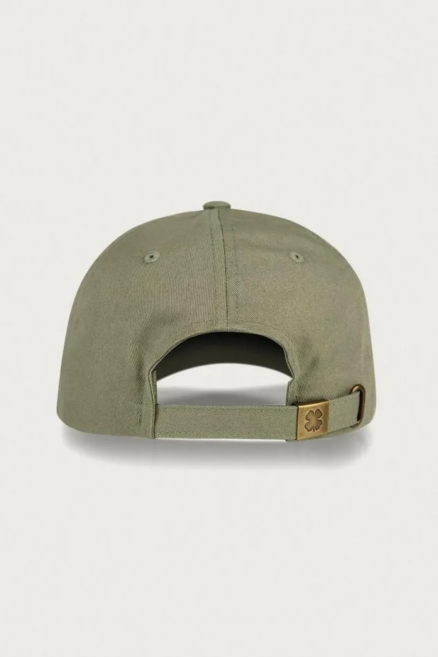 MenWomen Lucky Brand Hats Oval Clover Patch Dad Hat Bright Green
