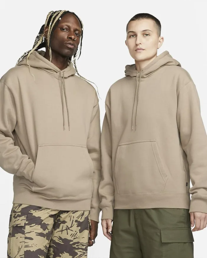 MenWomen Nike Hoodies And Sweatshirts SB Khaki