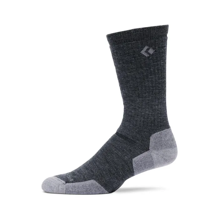 MenWomen Socks Black Diamond BD Heavy MidCalf Merino Sock Black Diamond Gear