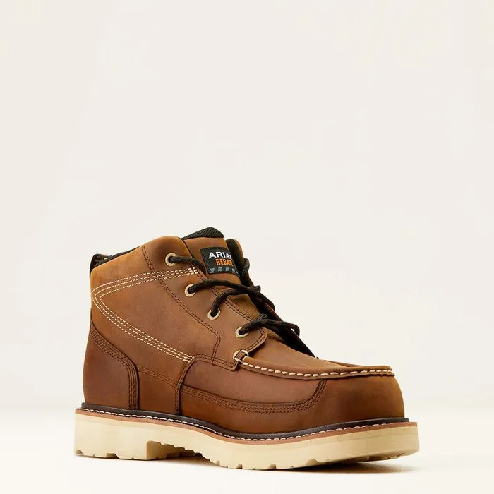 Men Work Boots Ariat Rebar Lift Chukka Composite Toe Work Boot Distressed Brown Men Work Boots Ariat Rebar Lift Chukka Composite Toe Work Boot Distressed Brown