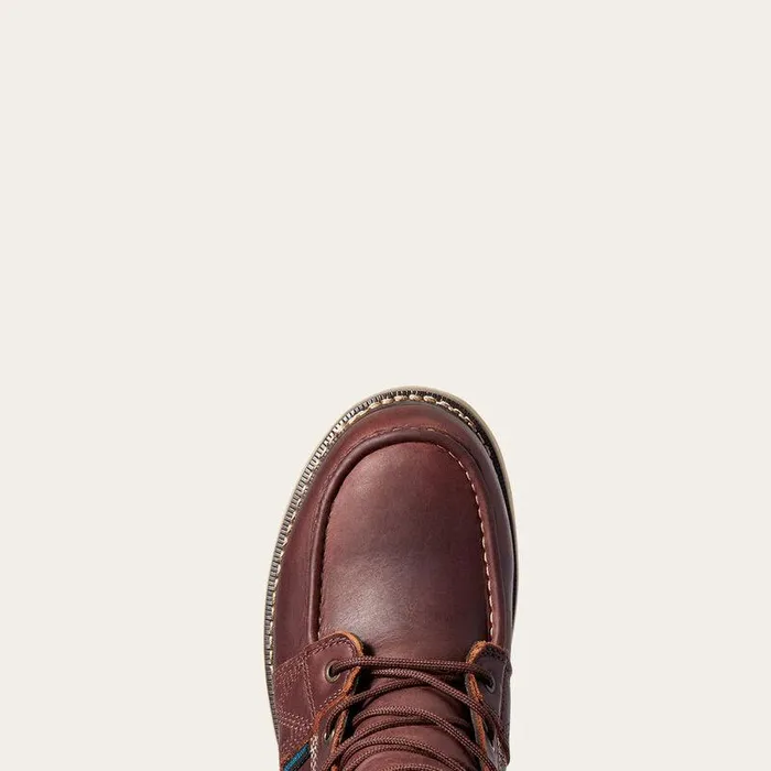 Men Work Boots Ariat Rebar Wedge Moc Toe 6quot Waterproof Work Boot Rusted Copper Men Work Boots Ariat Rebar Wedge Moc Toe 6quot Waterproof Work Boot Rusted Copper