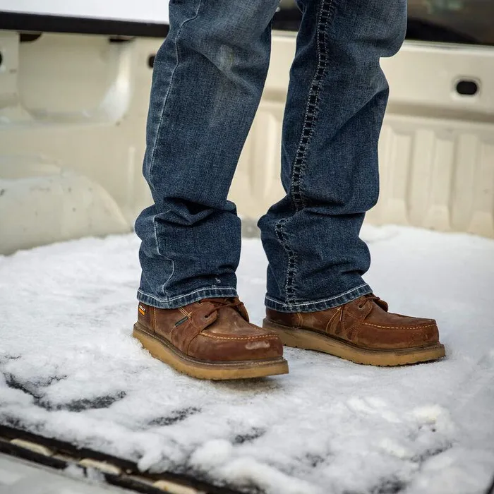 Men Work Boots Ariat Rebar Wedge Moc Toe 6quot Waterproof Work Boot Rusted Copper Men Work Boots Ariat Rebar Wedge Moc Toe 6quot Waterproof Work Boot Rusted Copper