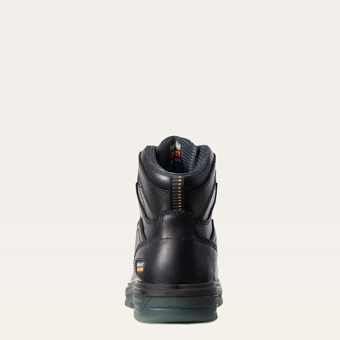 Men Work Boots Ariat Turbo 6quot H2O CSA Carbon Toe Work Boot Black Men Work Boots Ariat Turbo 6quot H2O CSA Carbon Toe Work Boot Black