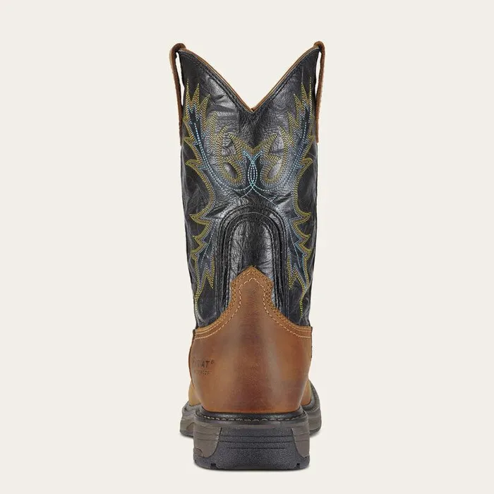 Men Work Boots Ariat WorkHog Wide Square Toe Waterproof Steel Toe Work Boot Aged Bark Men Work Boots Ariat WorkHog Wide Square Toe Waterproof Steel Toe Work Boot Aged Bark