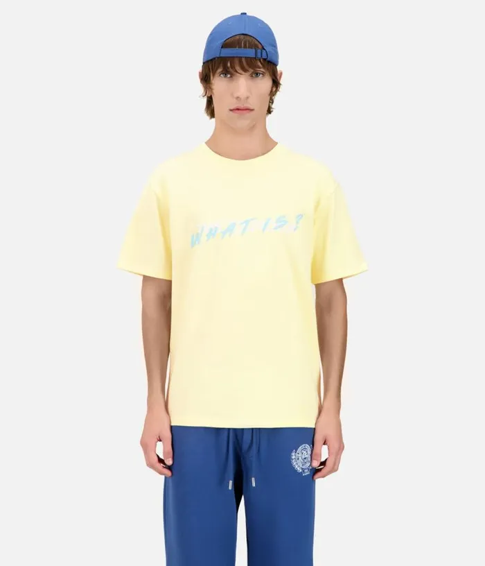 Men Yellow What Is Tshirt THE KOOPLES Tshirts