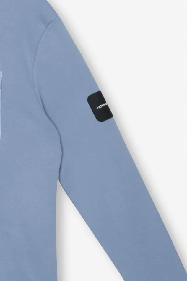 Mens Ansdell Cargo Jumper 8211 Blue Jameson Carter Hoodies and Sweatshirts