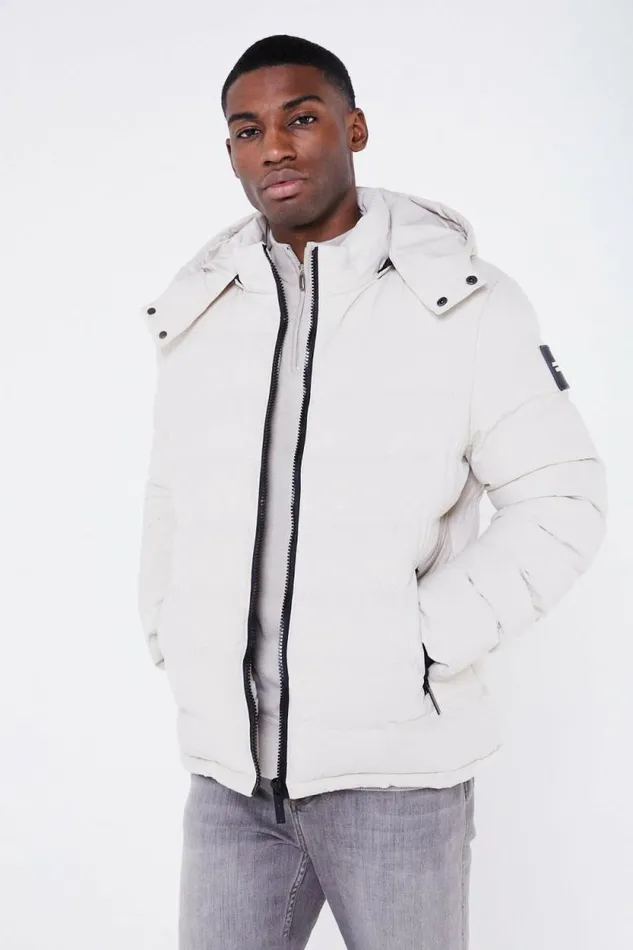 Mens Apex Coat 8211 Stone Jameson Carter Jackets and Coats