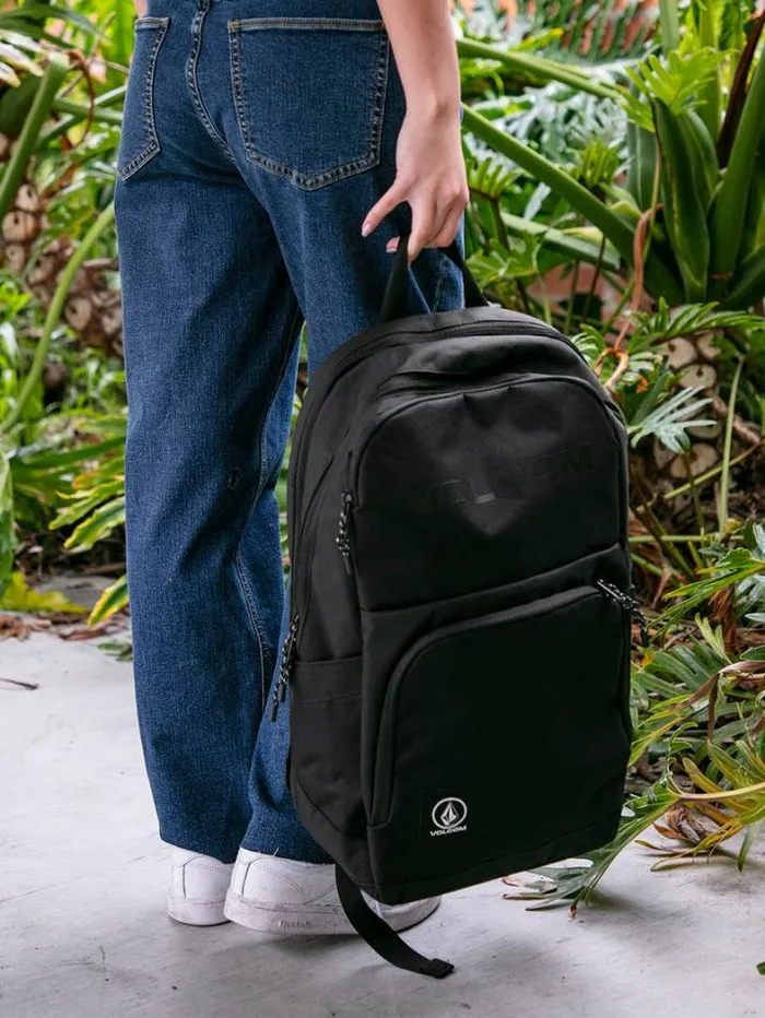 Mens Bags and Backpacks Volcom Roamer 20 Backpack 8211 Black