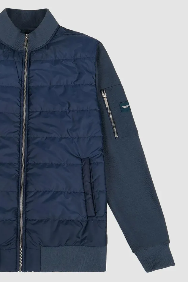 Mens Berkley Padded Jacket 8211 Navy Jameson Carter Jackets and Coats