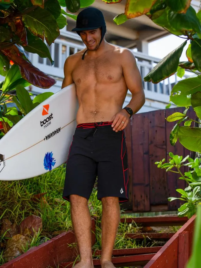 Mens Boardshorts and Trunks Volcom Surf Vitals Jack Robinson Boardshorts 8211 Black