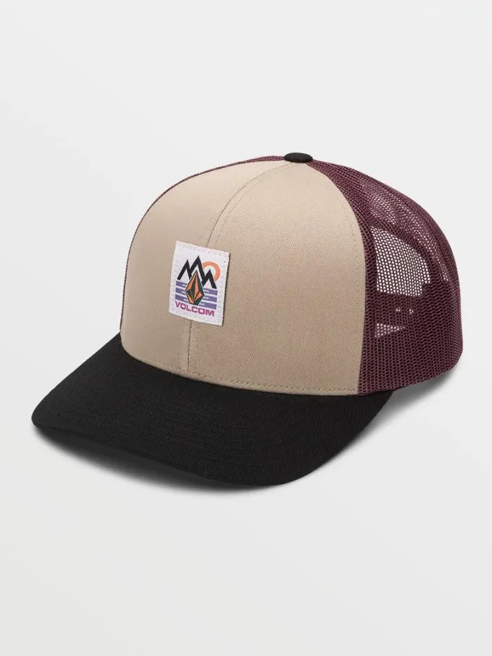 Mens Hats and Beanies Volcom Mountain Top Cheese Hat 8211 Grain