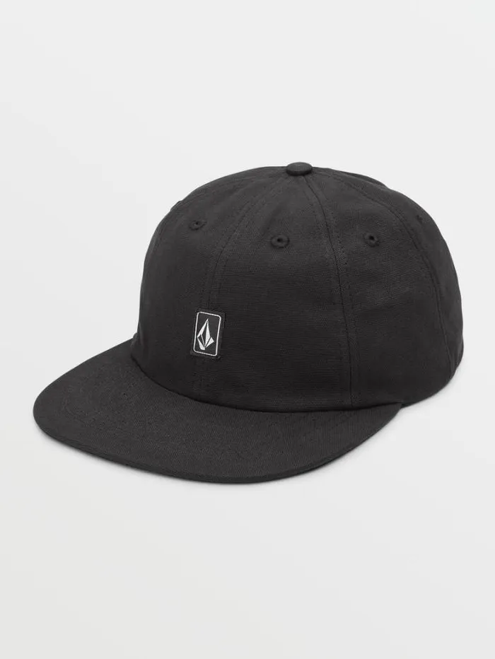 Mens Hats and Beanies Volcom Ramp Stone Adjustable Hat 8211 Black