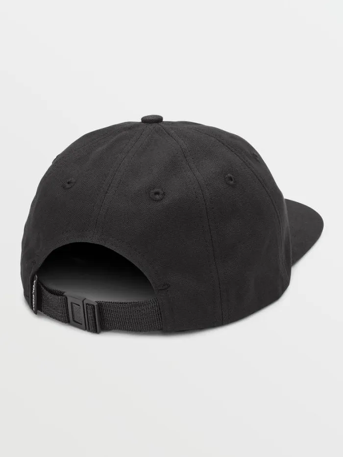 Mens Hats and Beanies Volcom Ramp Stone Adjustable Hat 8211 Black