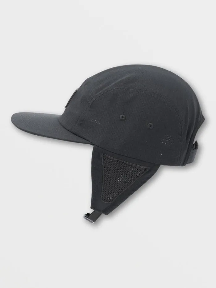Mens Hats and Beanies Volcom Surf Vitals Jack Robinson Hat 8211 Black