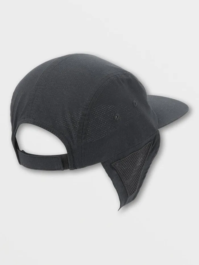 Mens Hats and Beanies Volcom Surf Vitals Jack Robinson Hat 8211 Black