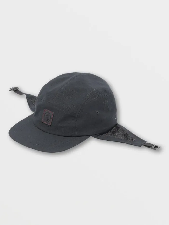 Mens Hats and Beanies Volcom Surf Vitals Jack Robinson Hat 8211 Black