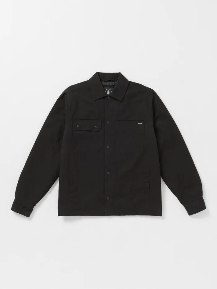 Mens Jackets Volcom Larkin Jacket 8211 Black