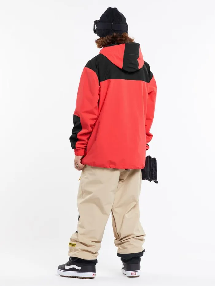 Mens Jackets Volcom Longo GoreTex Jacket 8211 Orange