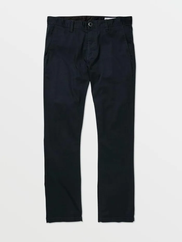 Mens Pants Volcom Frickin Modern Stretch Chino Pants 8211 Dark Navy