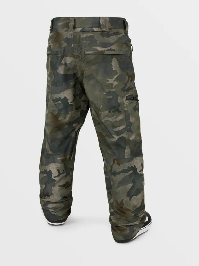 Mens Pants Volcom L GoreTex Pants 8211 Cloudwash Camo