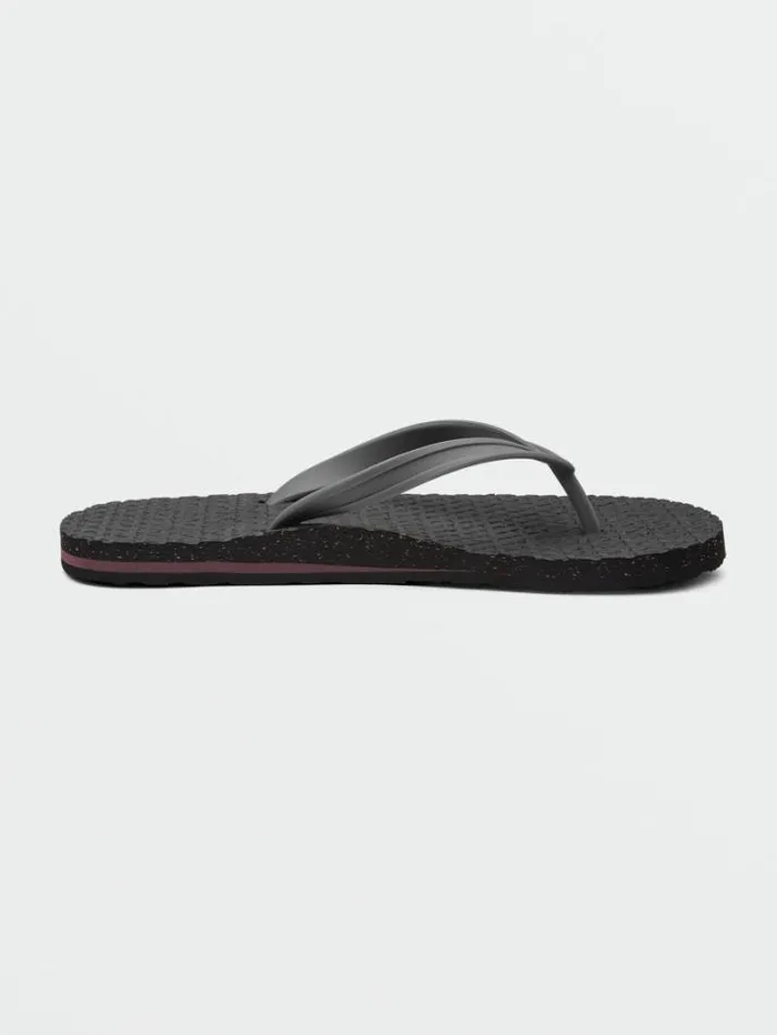Mens Sandals Volcom Eco Concourse Sandals 8211 Pewter
