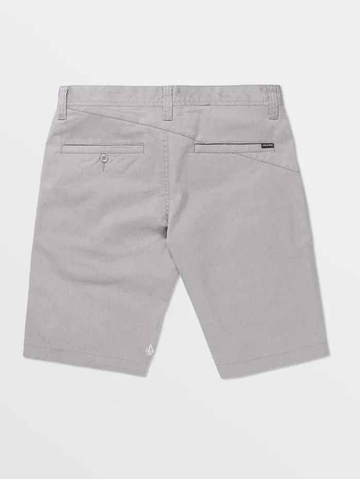 Mens Shorts Volcom Frickin Modern Stretch Chino Shorts 8211 Grey