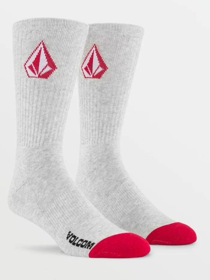 Mens Socks Volcom Full Stone 3 Pack Socks 8211 Ranger Green