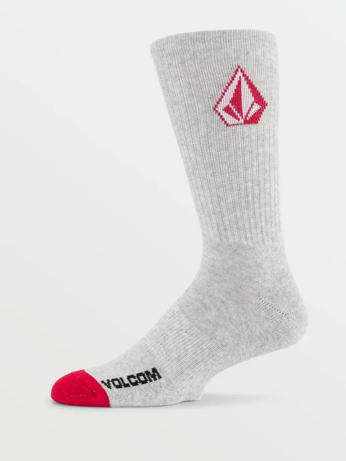Mens Socks Volcom Full Stone 3 Pack Socks 8211 Ranger Green