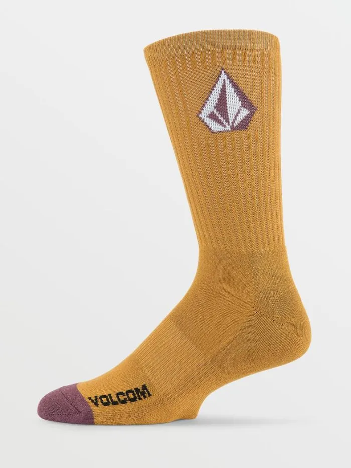 Mens Socks Volcom Full Stone 3 Pack Socks 8211 Ranger Green
