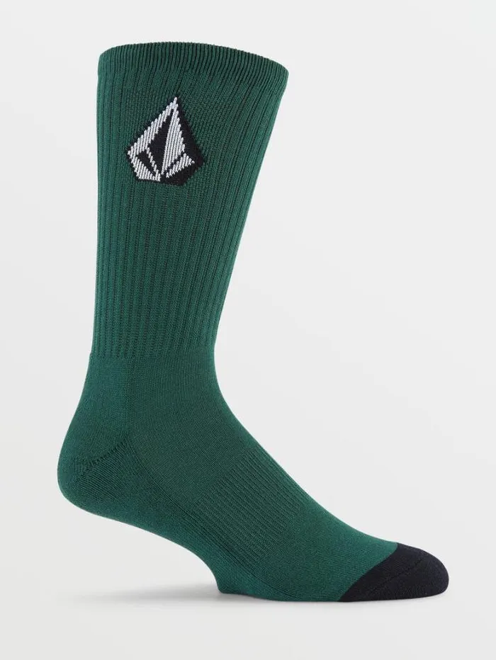Mens Socks Volcom Full Stone 3 Pack Socks 8211 Ranger Green