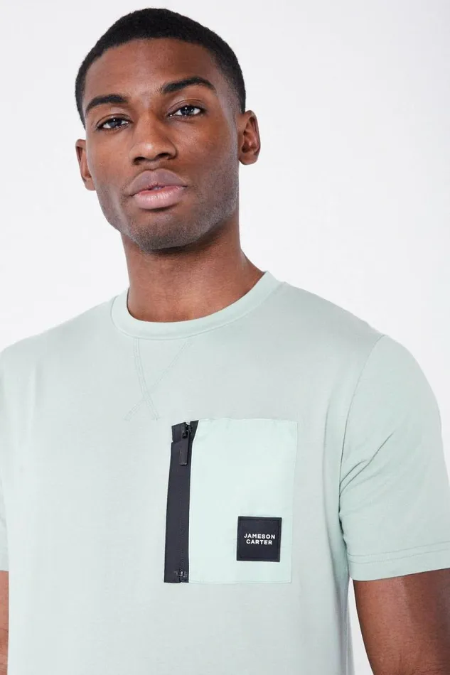 Mens Stealth Tech TShirt 8211 Sage Jameson Carter TShirts