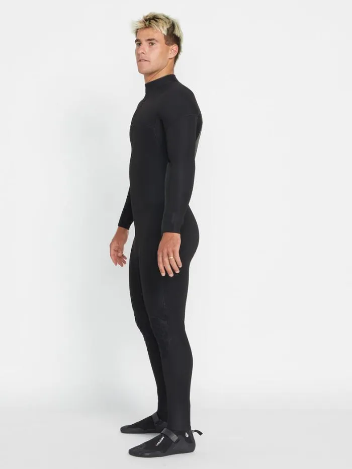 Mens Wetsuits Volcom 3mm Split Toe Bootie 8211 Black