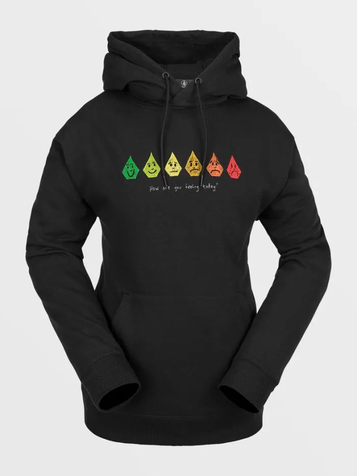 MensWomens Hoodies and Sweatshirts Volcom Melancon Hoodie 8211 Black