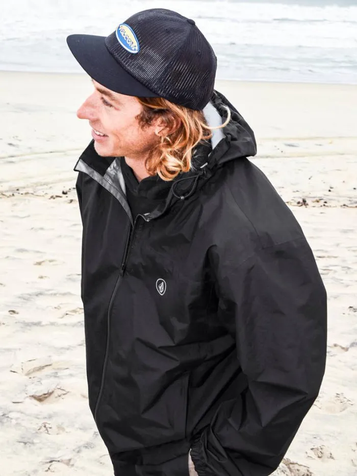 MensWomens Jackets Volcom Phase 91 Jacket 8211 Black