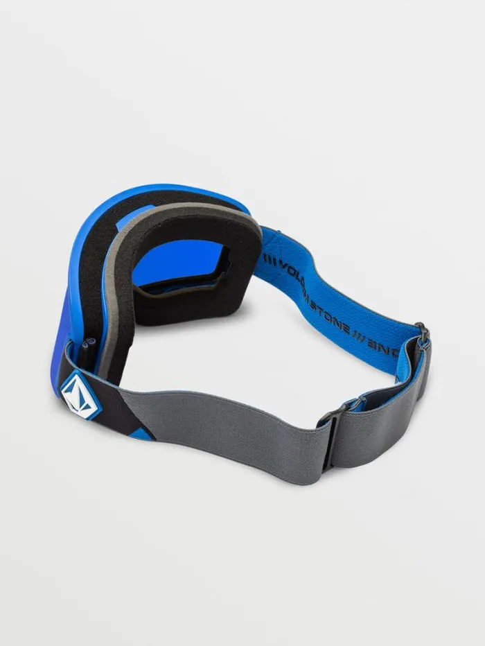 MensWomensKids Accessories Volcom Garden Goggle 8211 BlueDark Grey Blue ChromeBL
