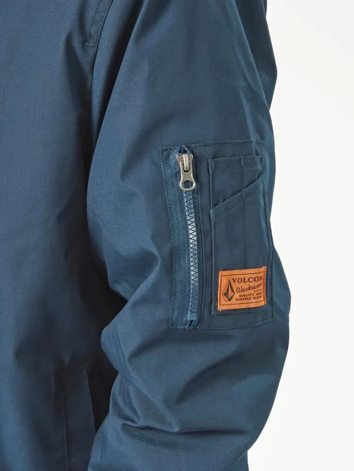MensWorkwear Jackets Volcom Workwear Jacket 8211 Navy