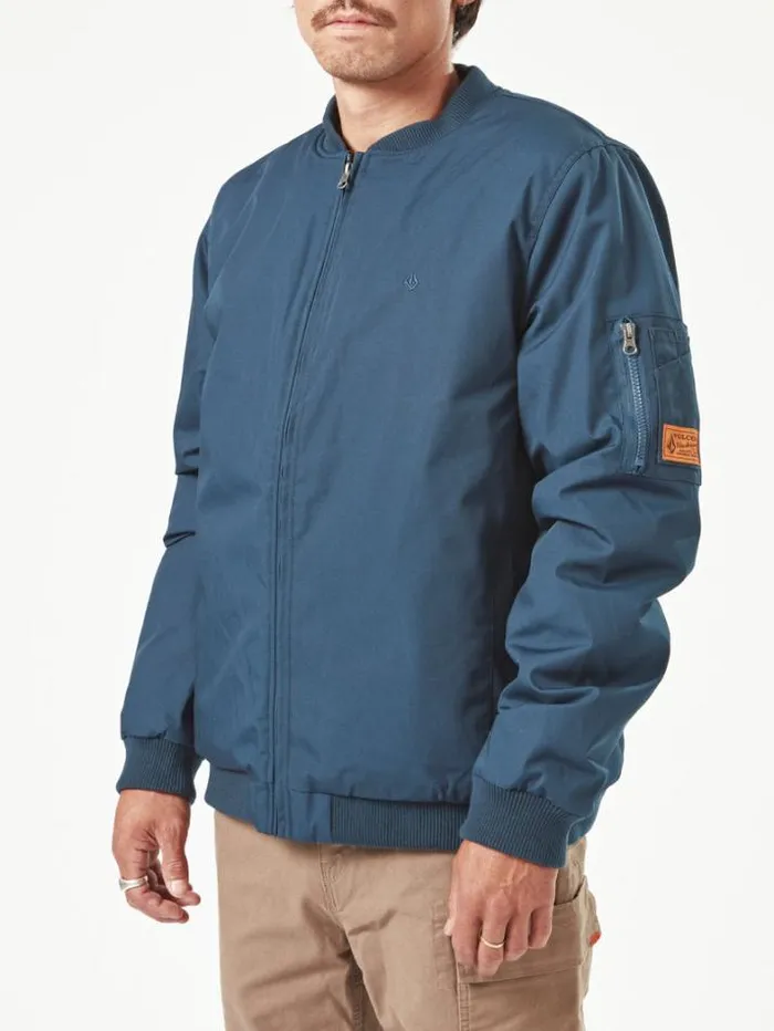 MensWorkwear Jackets Volcom Workwear Jacket 8211 Navy